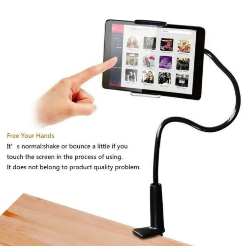 Tablet Cell Phone Stand Holder, Adjustable Lazy Bracket Holder for Bed/Desktop