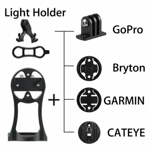 Bike Stem Extension Mount Holding Bracket for Garmin Bryton Edge