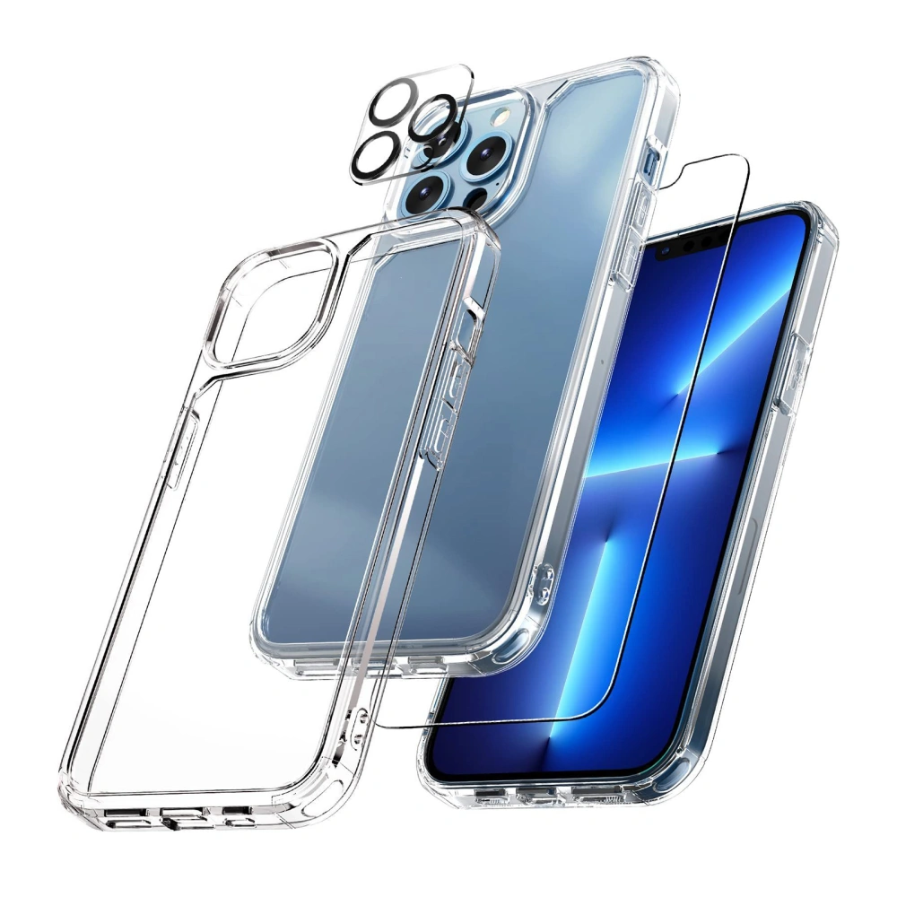 Phone Case Screen Protector Camera Protector Shockproof Cover 