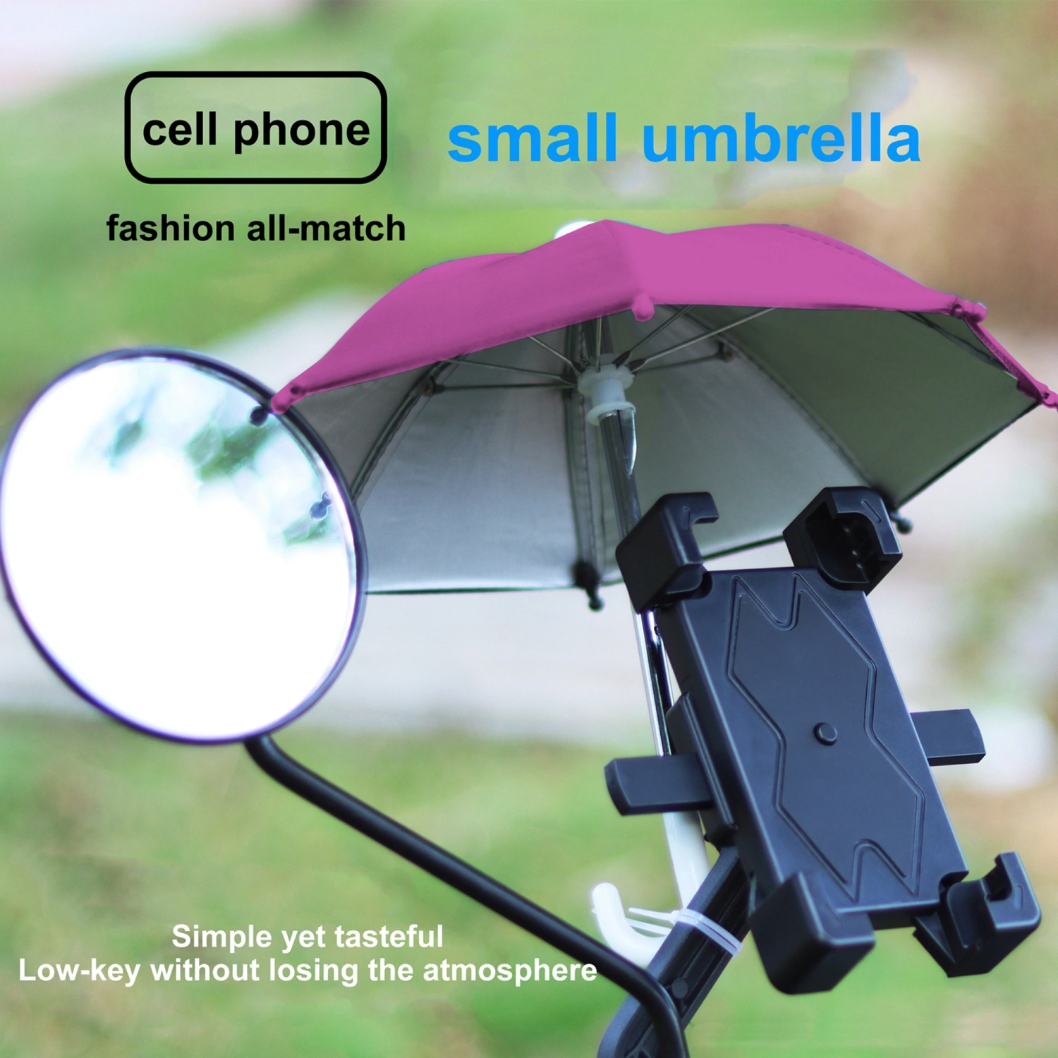 Riding Umbrella Waterproof Sun Protection Bicycle Accessories Umbrella