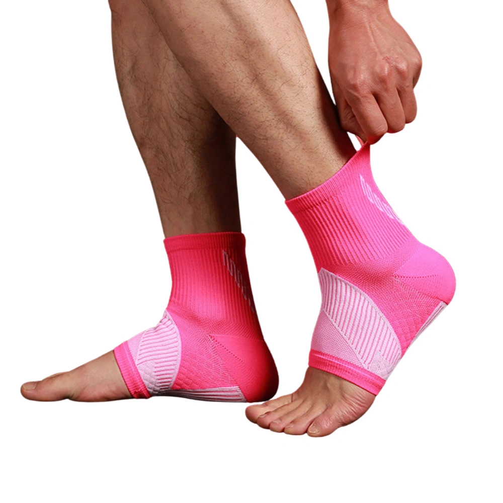 Quick Drying Ankle Brace, Elastic Pain Relief Compression Foot Sleeve