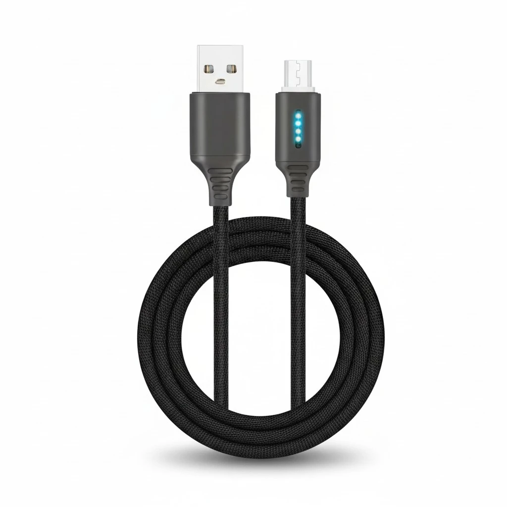 Auto Cut-Off Fast Charging Cable, Quick Charging Smart Disconnect Data Line