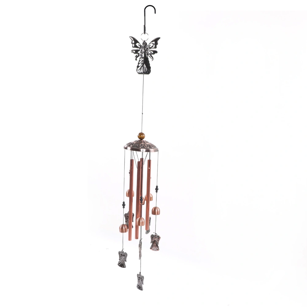 Angel Wind Chimes Retro Exquisite Metal Wind Chimes Decoration Gift for Garden Courtyard Living Room