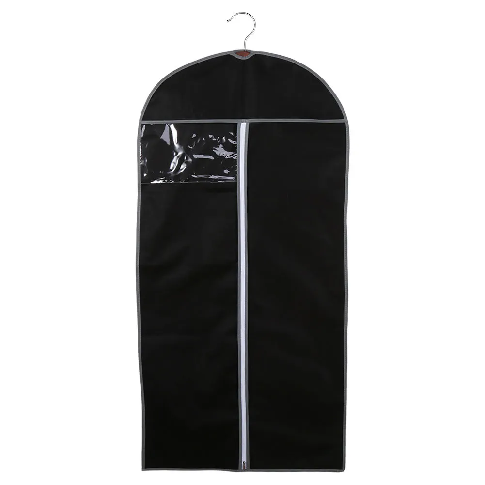Clothes Dustproof Cover Non-Woven Fabric Zipper Closure Coat Protector