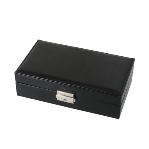 Rectangular Ornaments Storage Case Portable Large Capacity Pure Jewelry Box