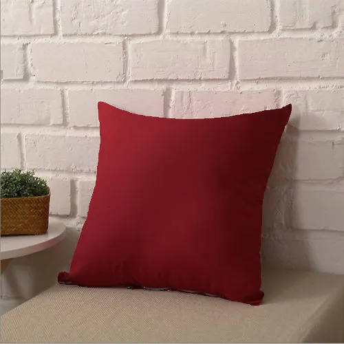 Square Monochrome Cushion Simple Leisure Sofa Decorative Throw Pillow