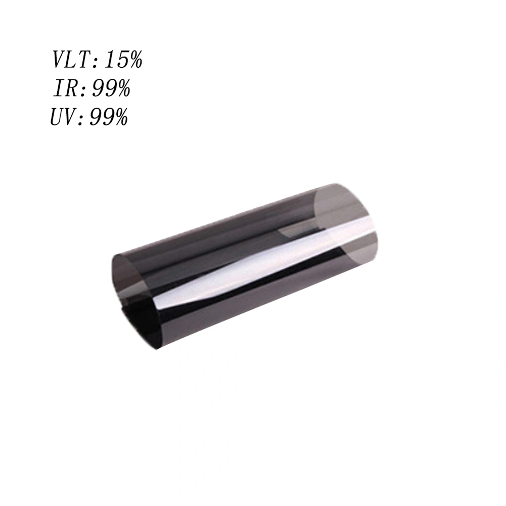 Black Window Tint Shade Film VLT 15%-50%, Roll Sun Shade Tint Cover Protection