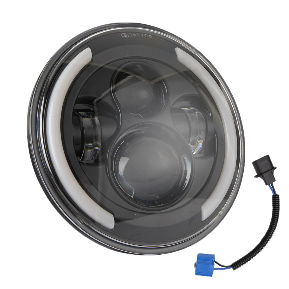 Semicircle LED Headlights, Turn Signal Light for Jeep Wrangler