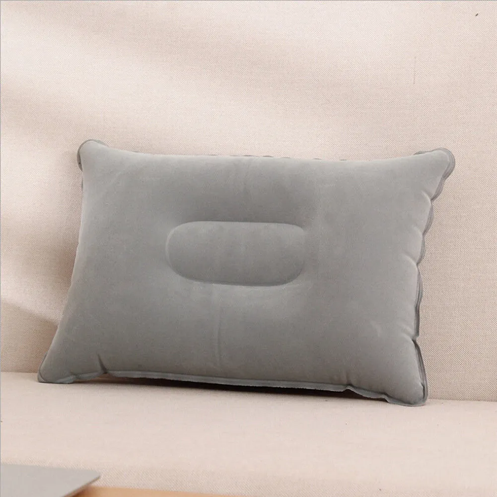 Portable Inflatable Air Pillow Compressible Lightweight Travel Plane Head Rest