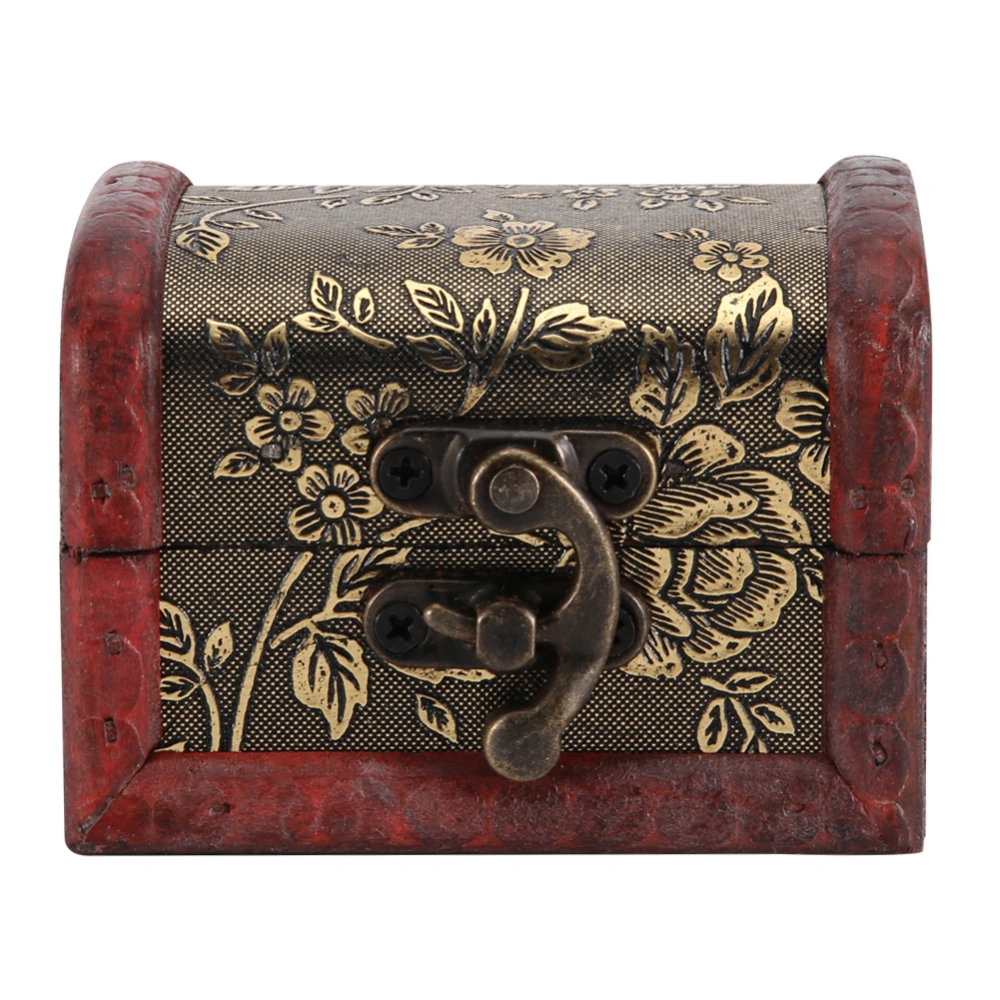 Vintage Style Wooden Box Display Decoration Wood Storage Box for Candy Jewelry Ornaments