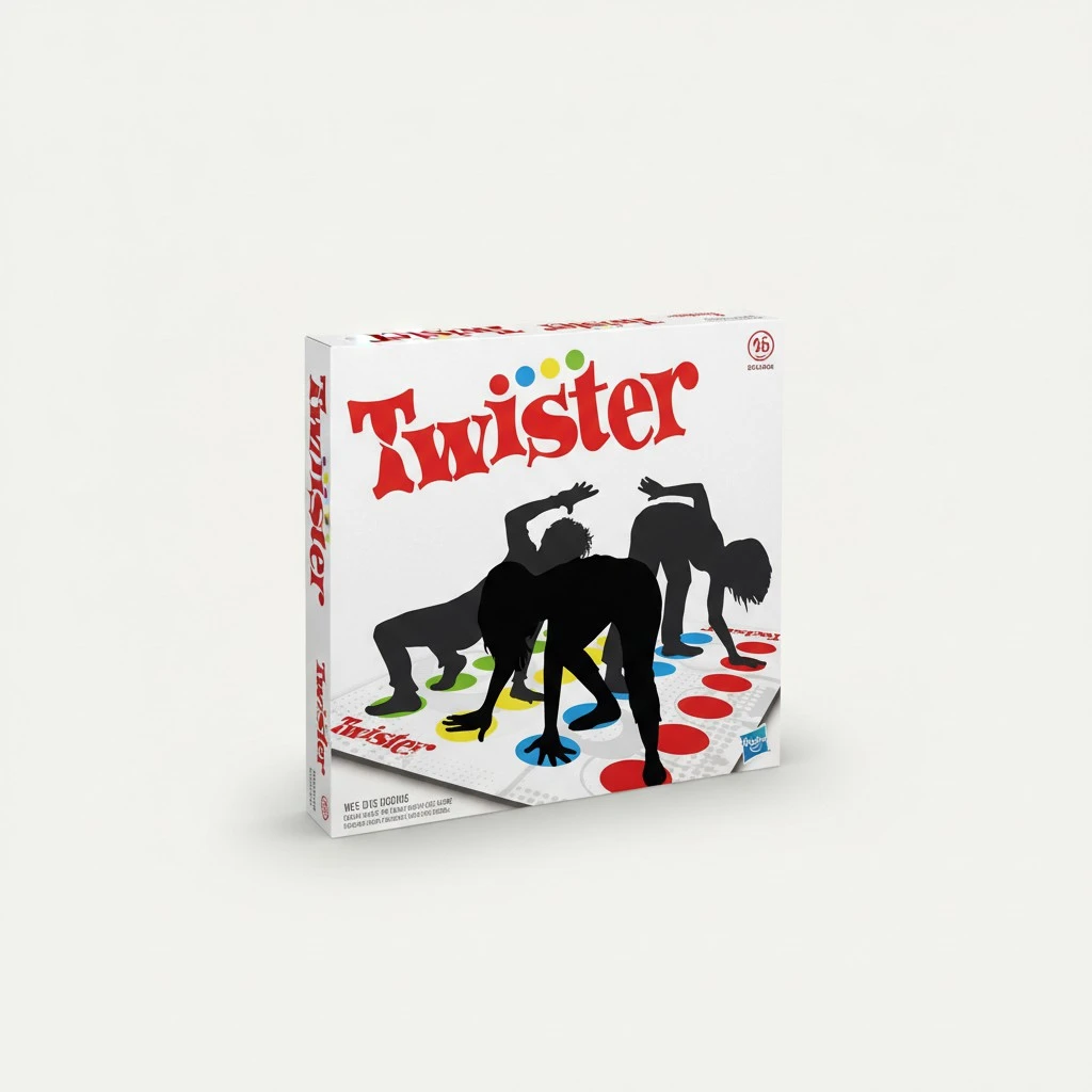 Body Twister Move Mat Outdoor Funny Game Sport Toy for Kids Boy Girl
