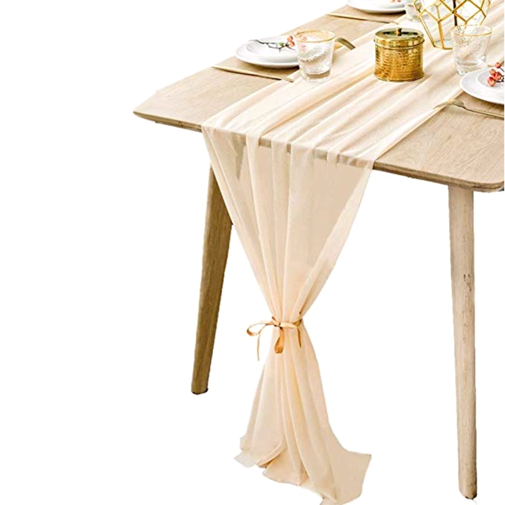 Pure Color Decorative Table Flag, Extensive Length Absorbent Desk Cover