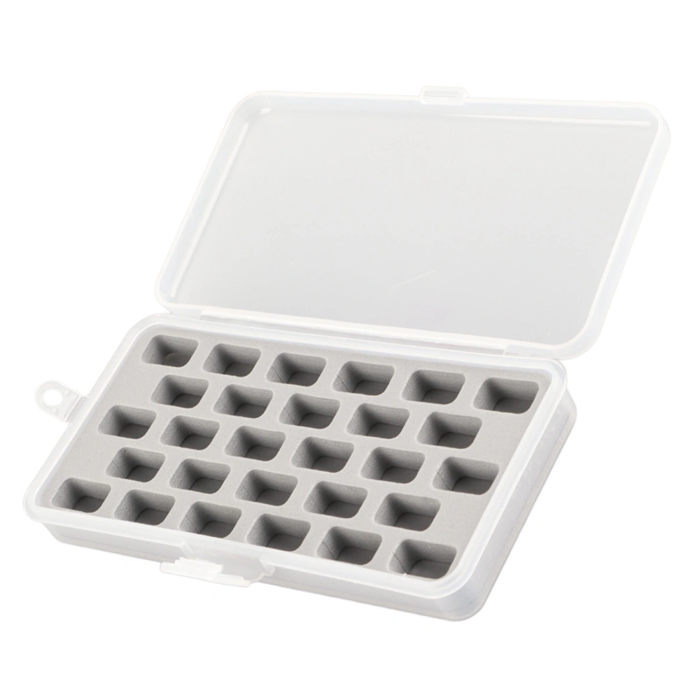 Sewing Spool Plastic Box Household Placed Bobbins 28 Tablets Case Sewing Accessories