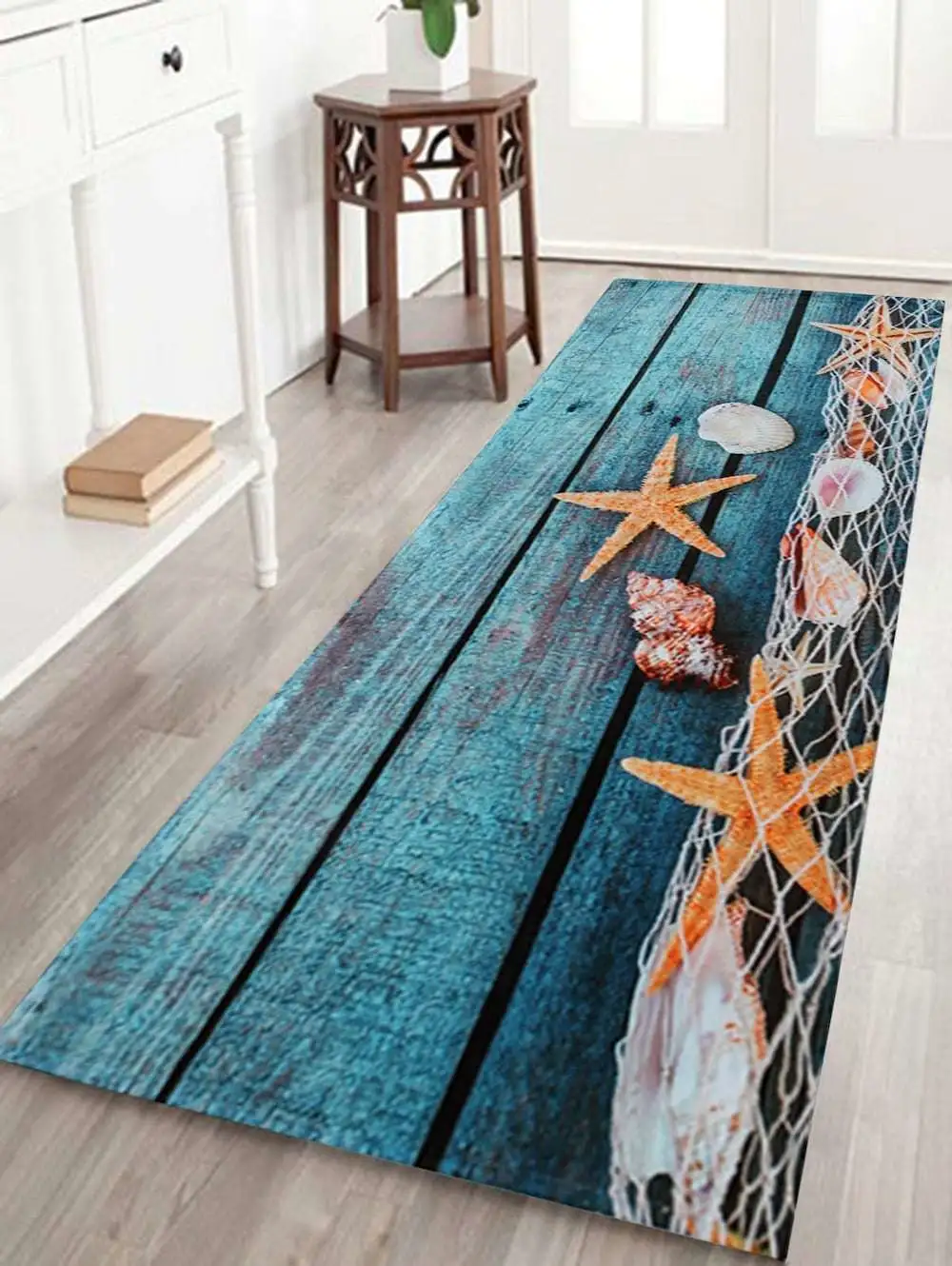 Carpet Shaggy Soft Area Rug Retro Rectangle Floor Mat Anti Slip Carpet
