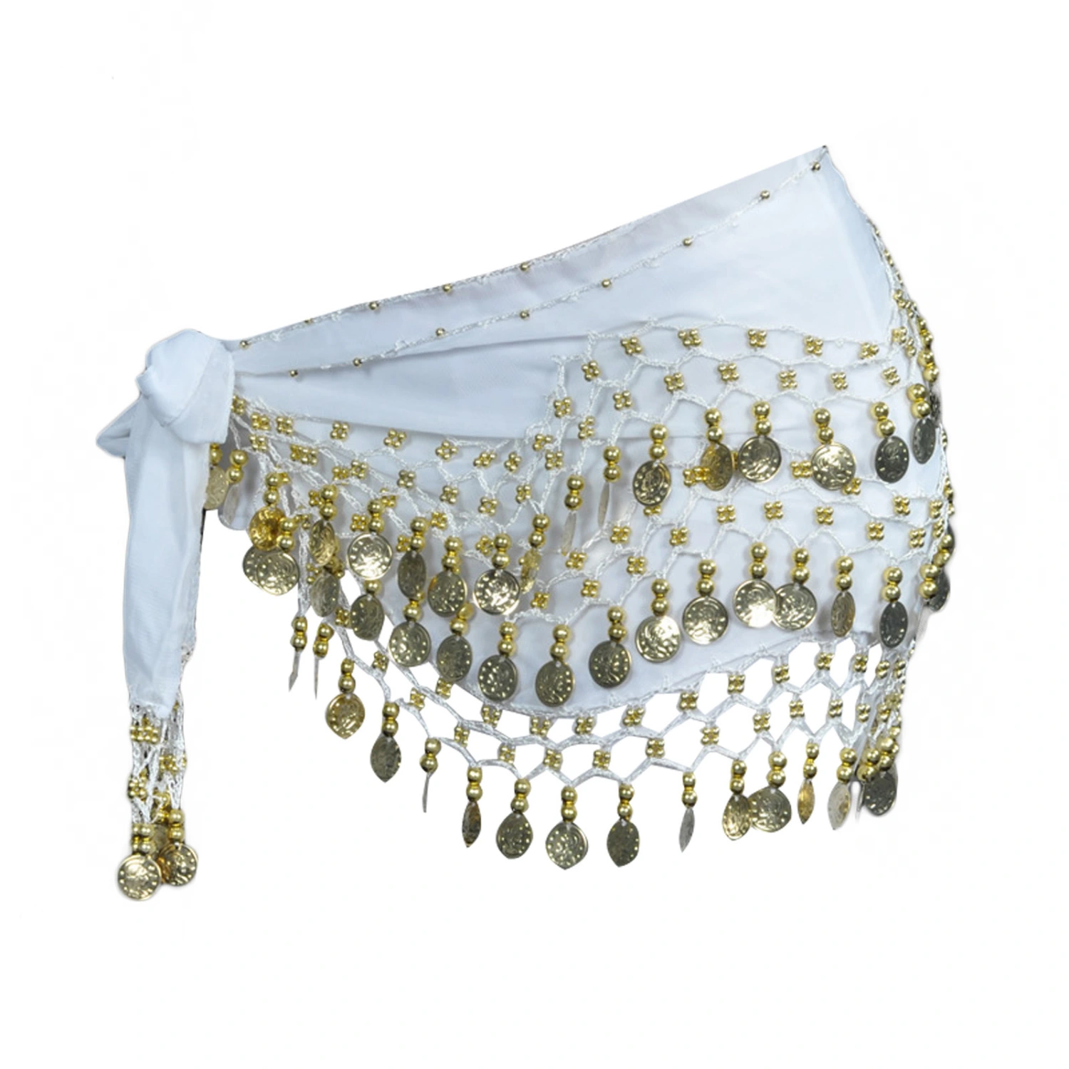 Women Dancing Half Dress Belly Dance Sequined Bandage Party Skirt 