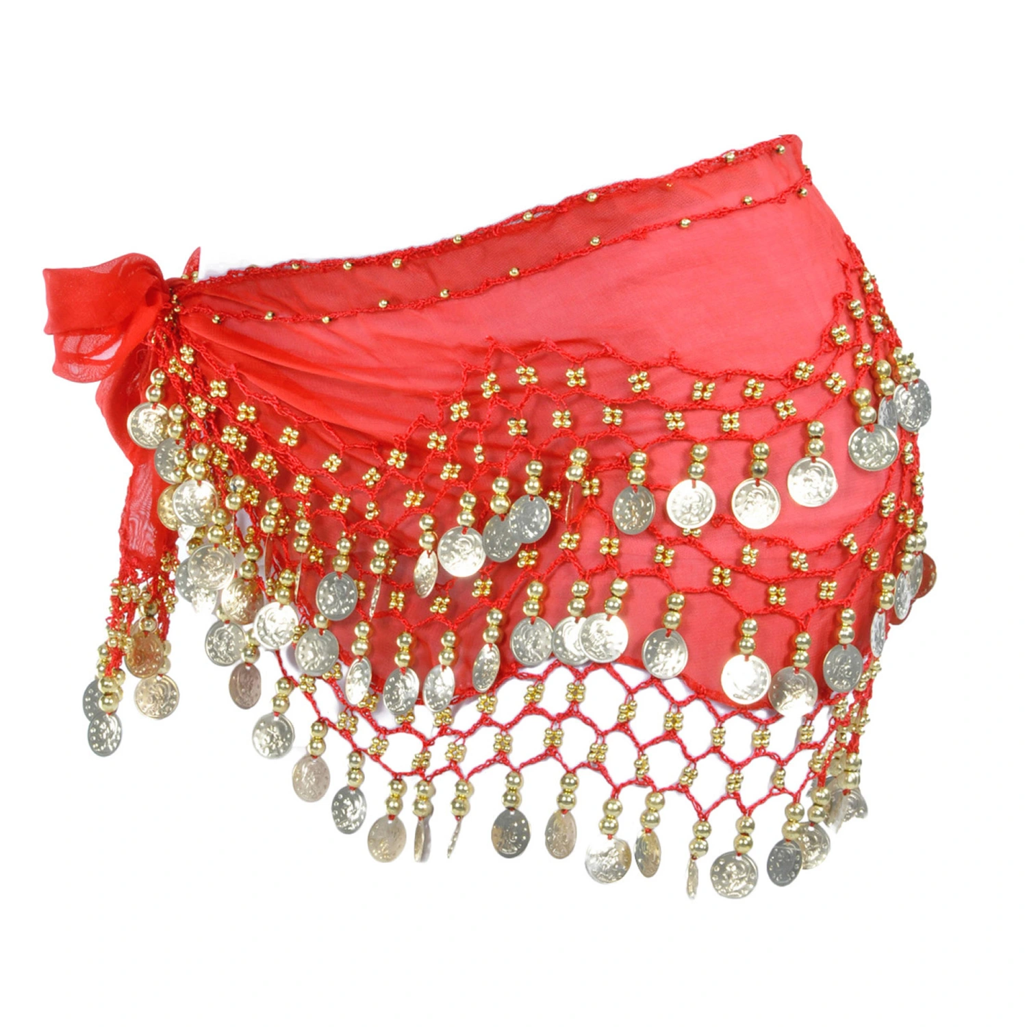 Women Dancing Half Dress Belly Dance Sequined Bandage Party Skirt 