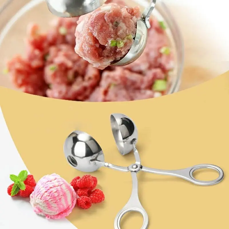 Stainless Steel Meatball Maker, DIY Fish Meat Rice Ball Maker