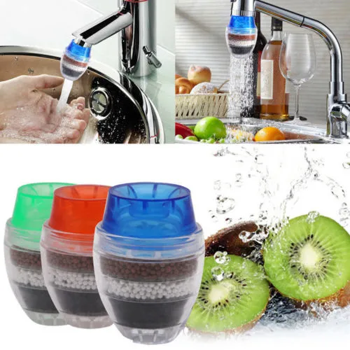 Home Carbon Cartridge Faucet Tap, Water Clean Purifier Filter