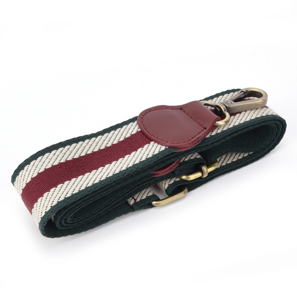 Bag Strap Leather Handbag Shoulder Adjustable Belt Replacement Bag DIY Accessory 88 ~ 134cmDark Green Dark Red