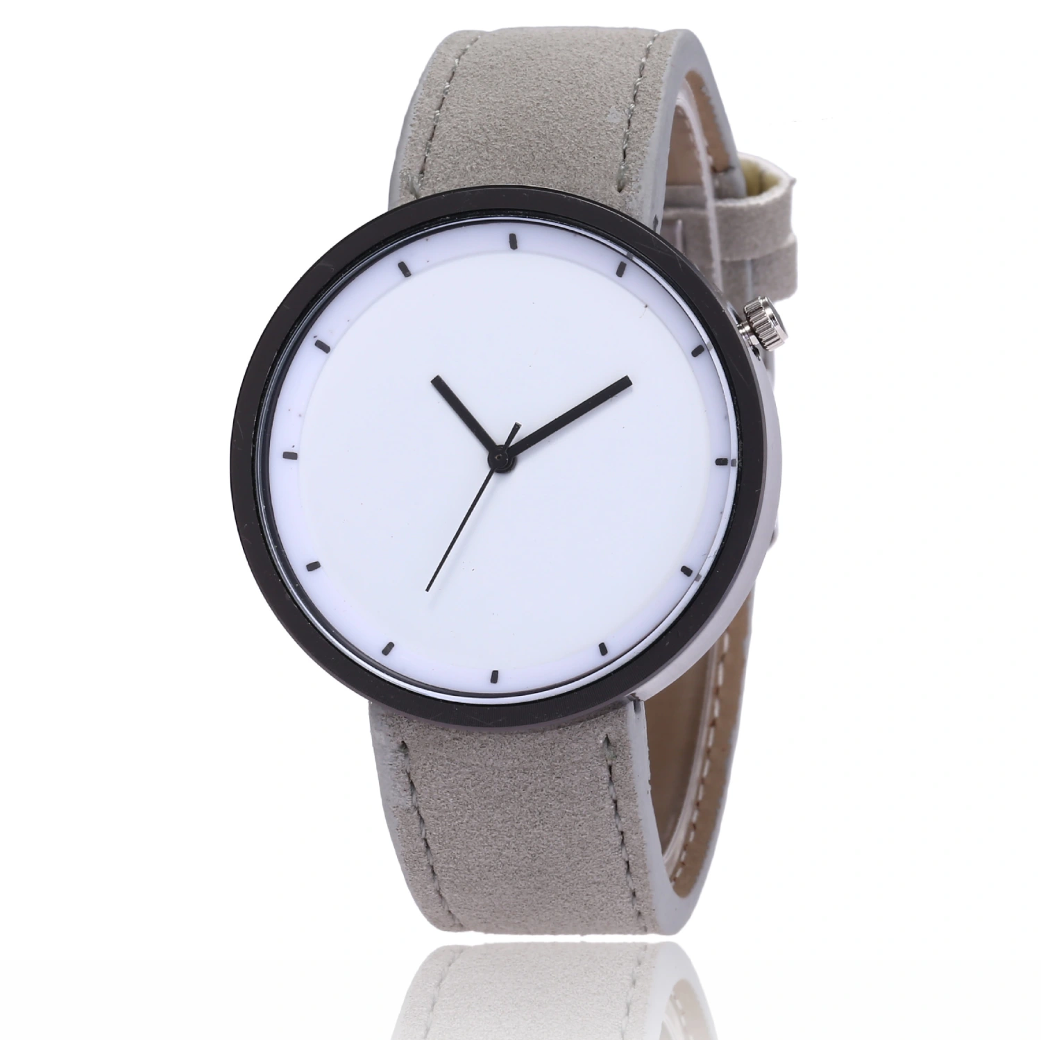 Ladies Quartz Watch Simple Big Dial Adjustable Strap Waterproof Luxury Watch