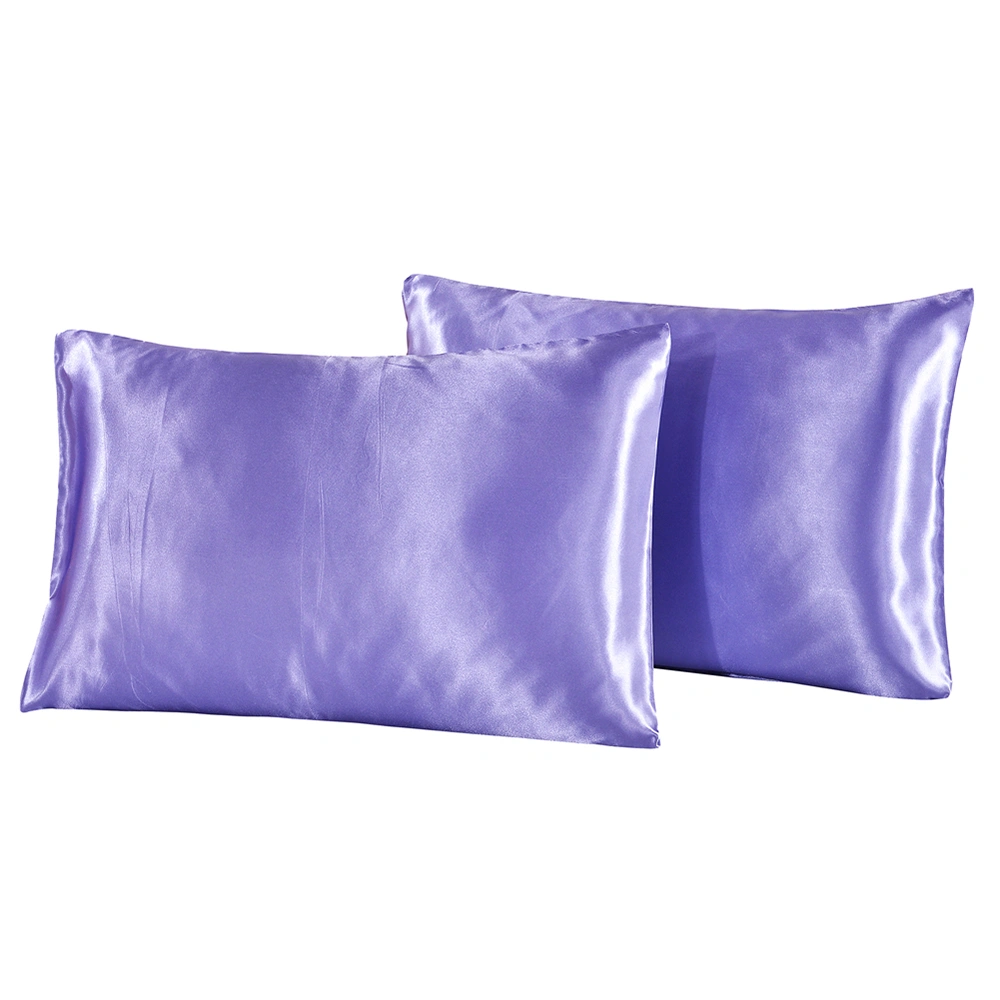 Rectangle Cushion Cover, Delicate Silk Throw Pillow Decoration for Bedroom
