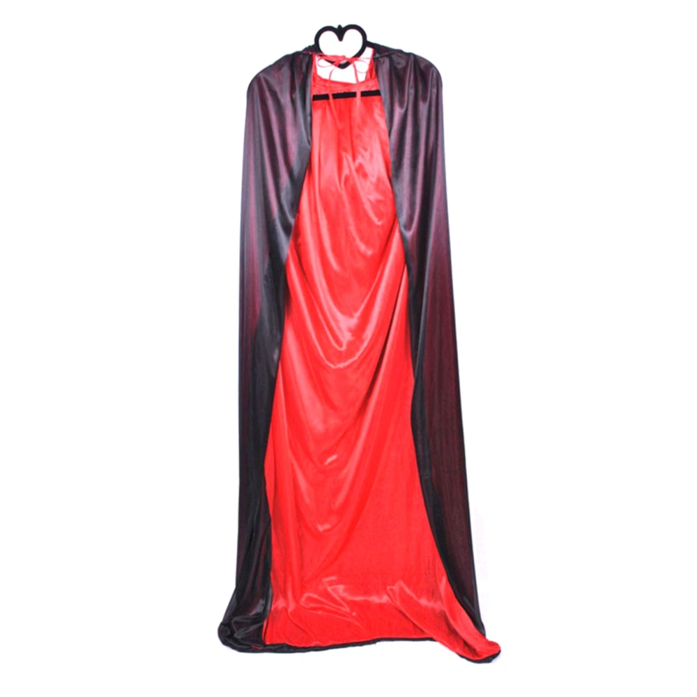 Halloween Cosplay Costumes Contrast Color Wizard Cape for Adults