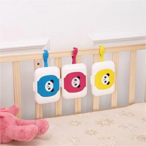 Baby Wet Wipe Box Cute Cartoon Animal Panda Print Wipe Case Dispenser