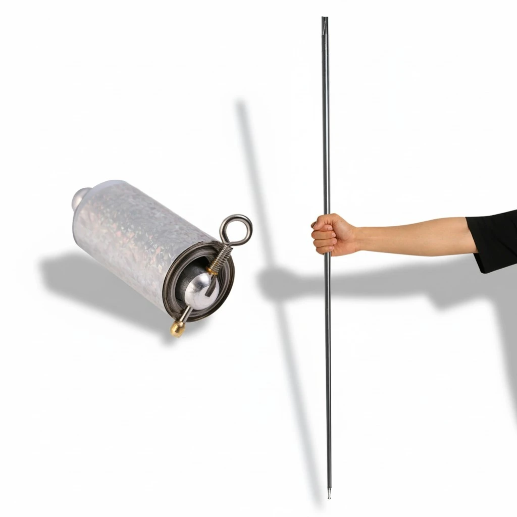 Telescopic Metal Magic Stick for Magician Stage, Great Magic Accessories
