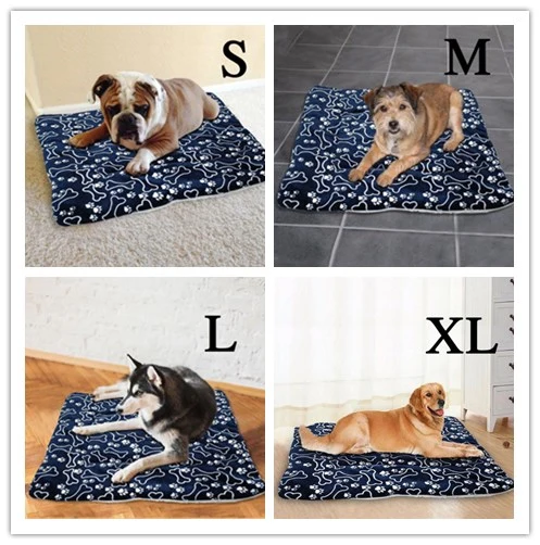 Dogs Self Heat Mat, Indoor Outdoor Blanket, Cute Print Pet Mat
