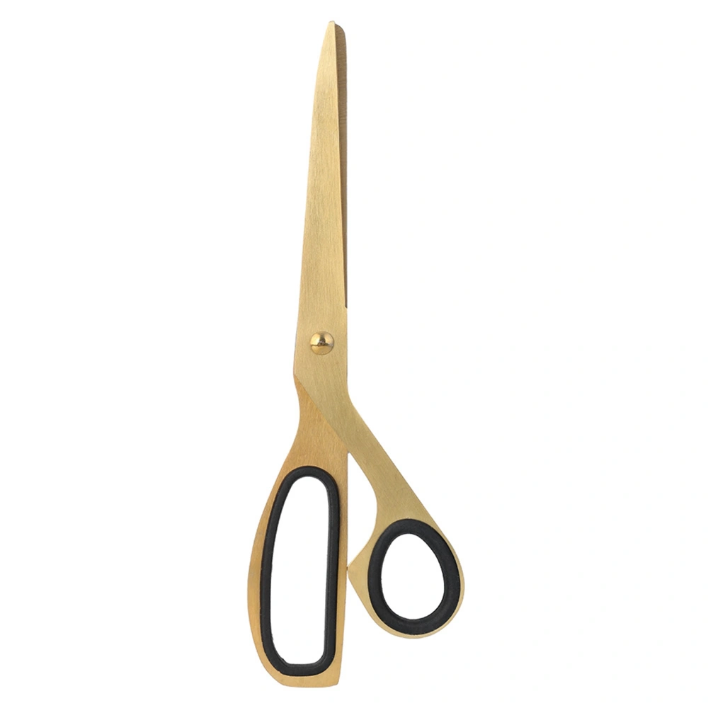 Simplified Modernity Black and Golden Stainless Steel Scissors Home Decoration Supplies