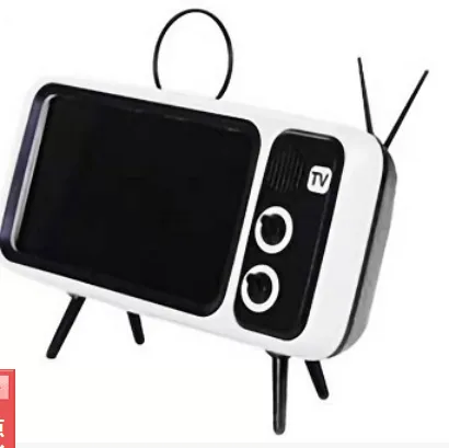 Retro TV Bluetooth Speaker V4.2 Wireless Radio 3D Stereo Portable Loudspeaker