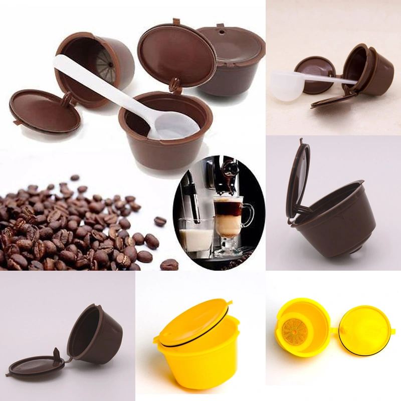 Refillable Filters Reusable Coffee Capsule for All Nescafe Dolce Gusto Models