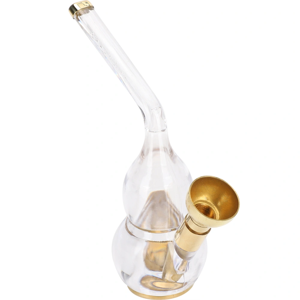 Filtered Water Pipe Portable Mini DualPurpose Plastic Removable Vintage Smoking Pipes