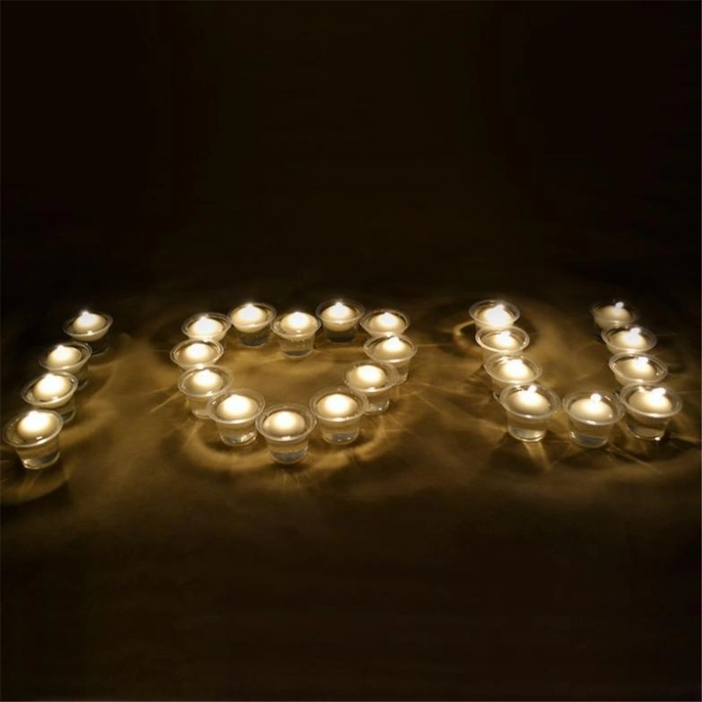 Romantic Floating Candles Round Water Floating Candle Wedding Decoration