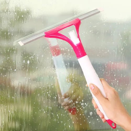 Glass Scraper Flexible Practical Without Resistance Cleaning Brush