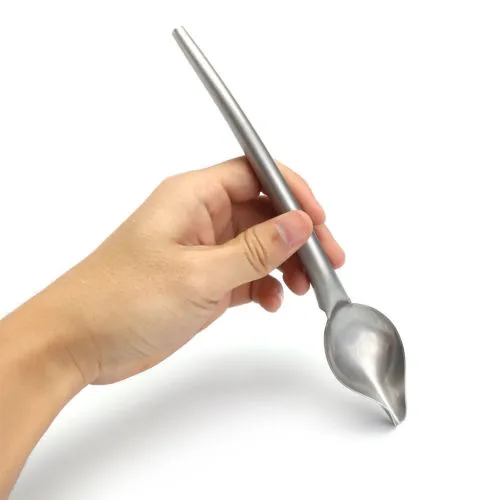 Precision Drawing Decorating Spoon Stainless Steel Spoon Coffee Tool