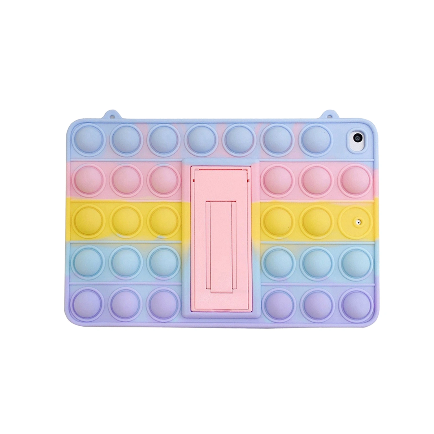 Tablet Back Case with Bracket, Stress Relief Protective Cover for iPad