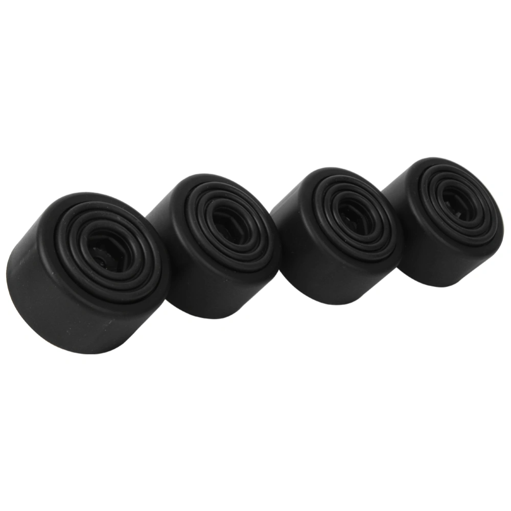 4Pcs Round Sofa Legs Black M8 Screw Height Feet Pad Cabinet Furniture Accessories 35mm