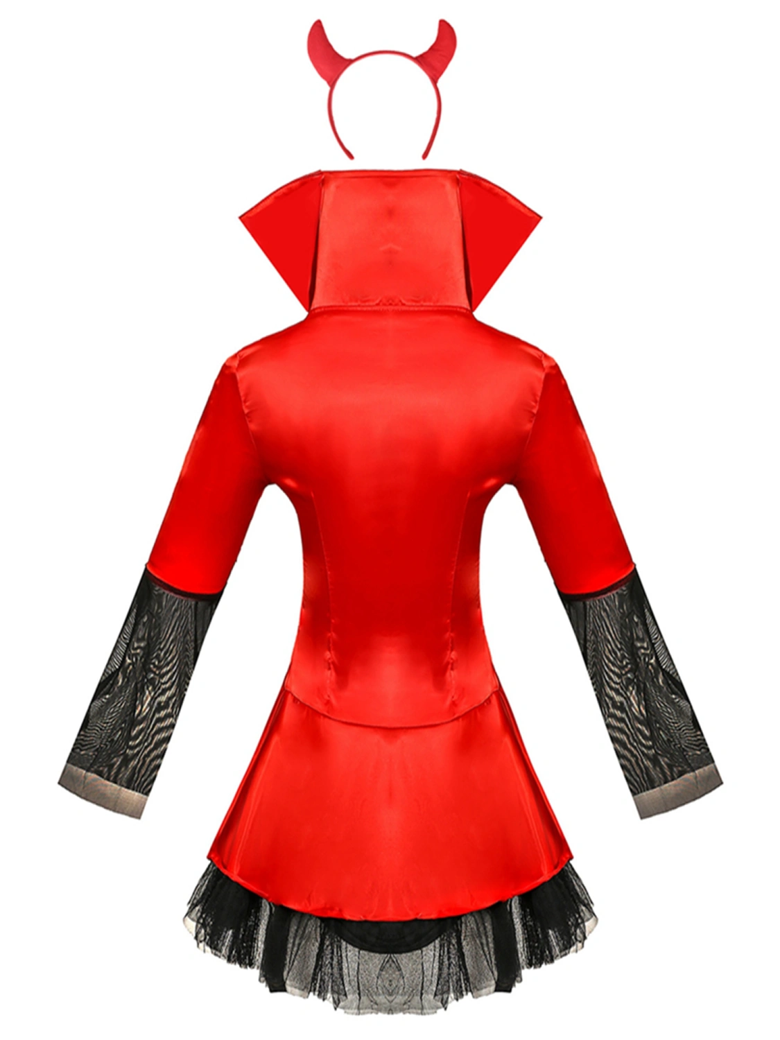 Women Demon Costume Halloween Vampire Costume for Themed Party