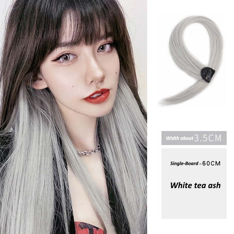 Wig Piece, Adult's Hair Highlight Color Invisible Dyeing Hairpiece