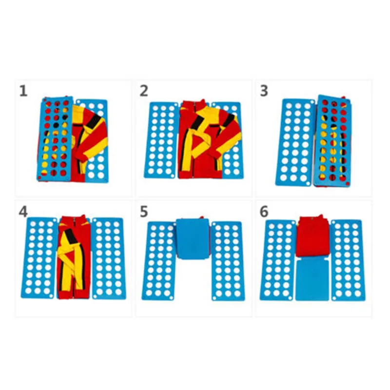 Convenient Fast Laundry Organizer, T-Shirt Clothes Folder Board