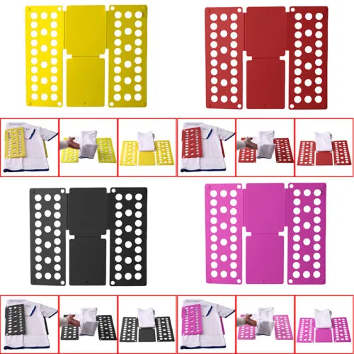 Convenient Fast Laundry Organizer, T-Shirt Clothes Folder Board