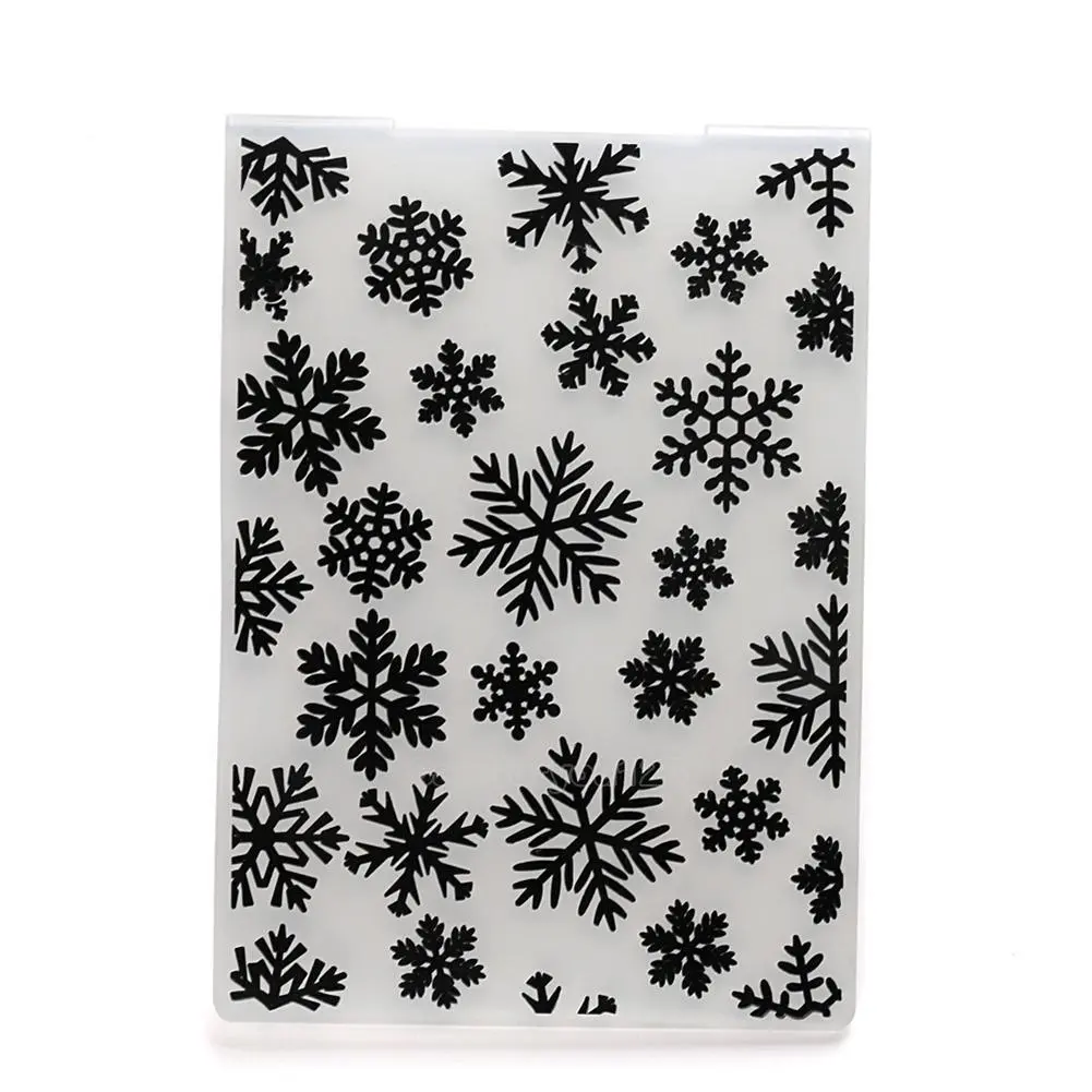 Embossing Folders DIY Snowflakes Template DIY Scrapbooking Cards Craft