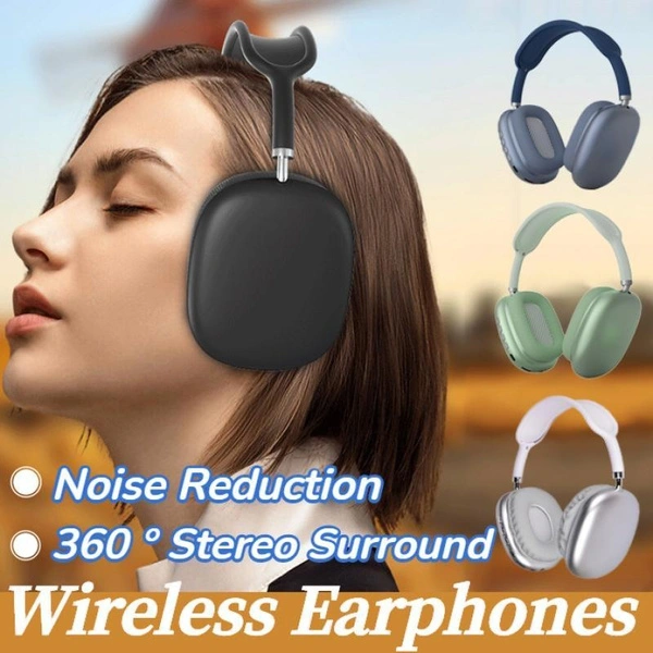 P9 Wireless Bluetooth Headphones Memory Foam EarpadsWith Mic Noise Canceling HeadsetsStereo Sound Earphones Gaming Headphones Gaming Kopfhörer Écouteurs De Jeu