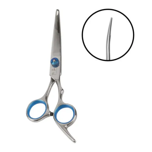 Pet Hair Scissors Set, Dog Grooming Cutting Thinning Curved Shears