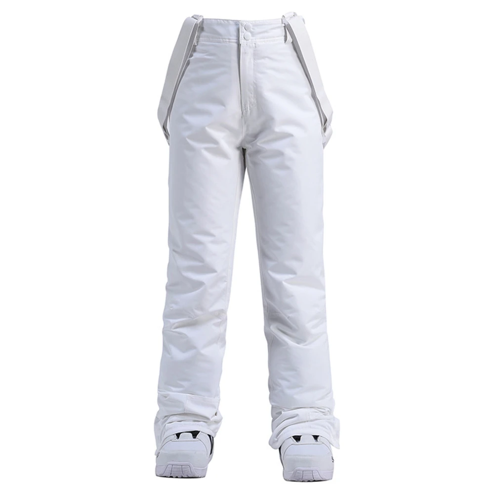 Women Men Ski Pants, Windproof Waterproof Insulated Overalls