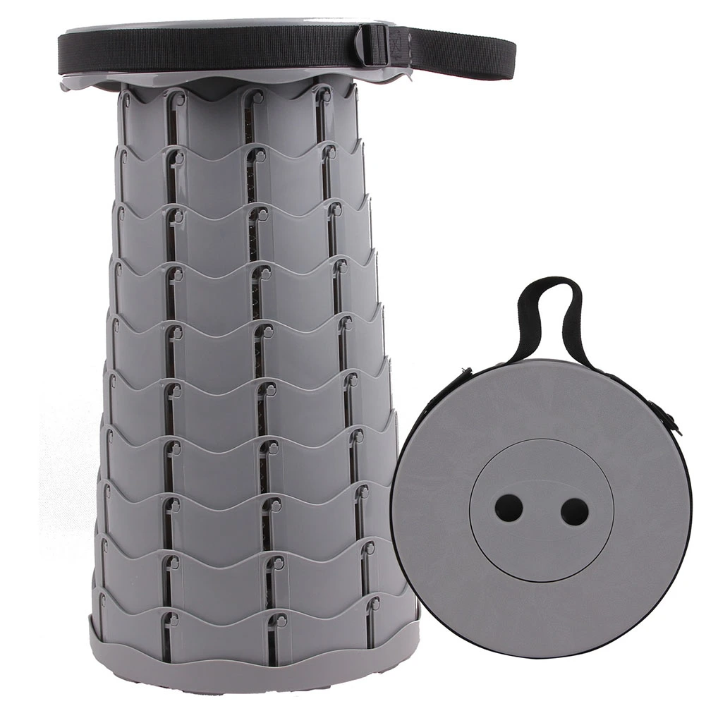 Adjustable Height Portable Telescoping Stools for Outdoor Activities