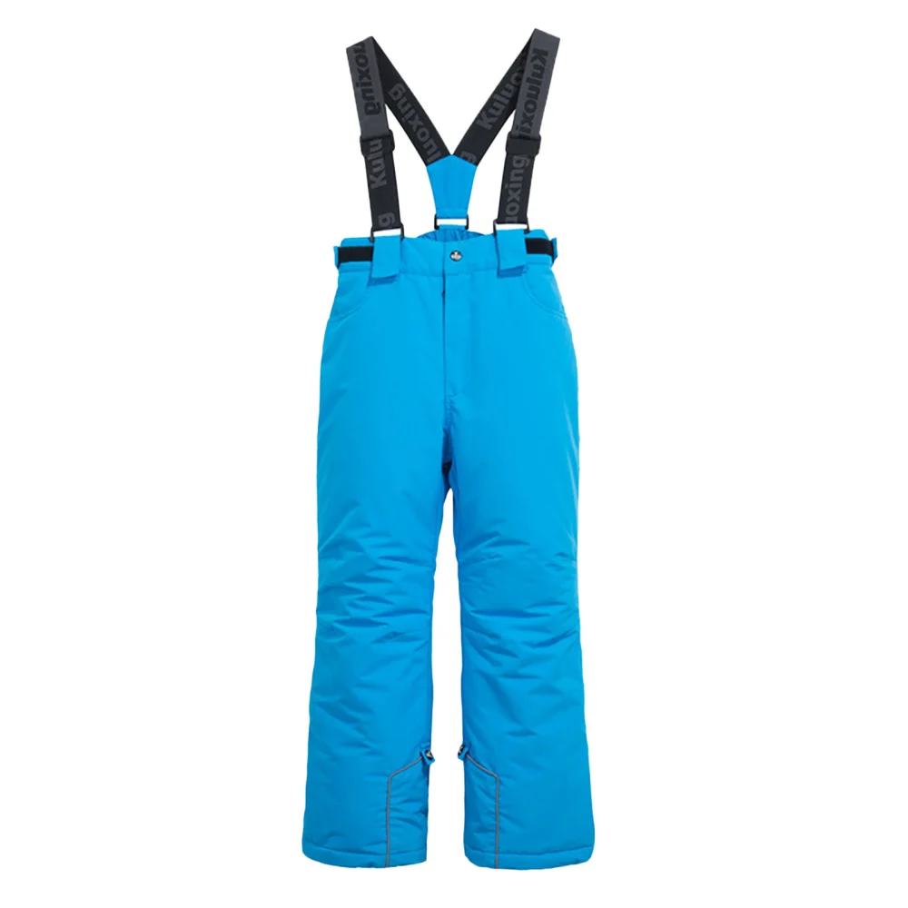 Children's Ski Pants, Walking Boys Girls Outdoor Suspender Pants