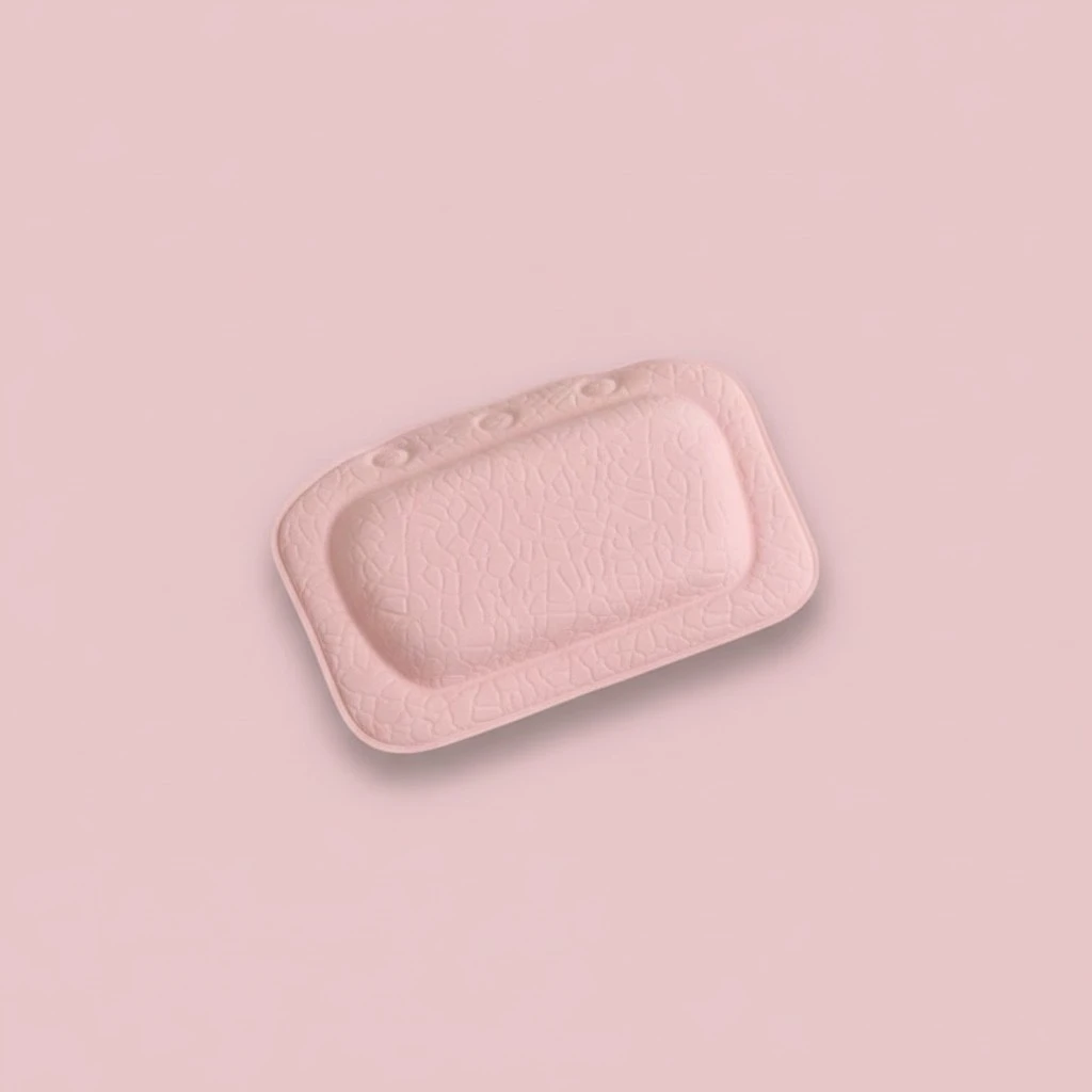 Spa Pillow Head Support Waterproof Spongy Relaxing Bathtub Cushion