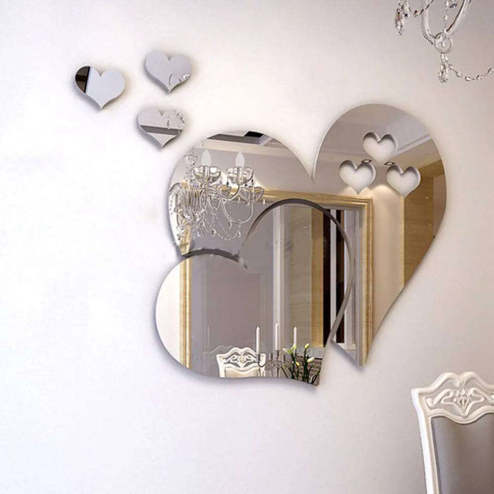 Heart Shape Paper Sticker, Daily Romantic Adhesive Sticky Paper